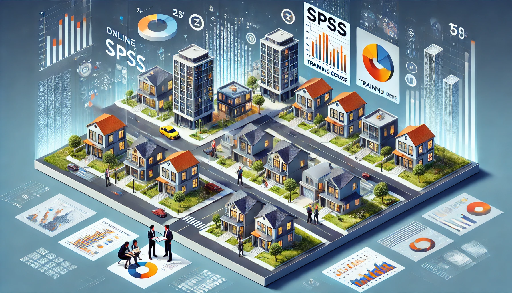 آموزش SPSS کاربردی در شهرسازی و معماری