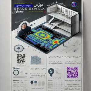 دوره جامع آموزش space syntax برای معماران با استفاده از نرم‌افزار DepthmapX