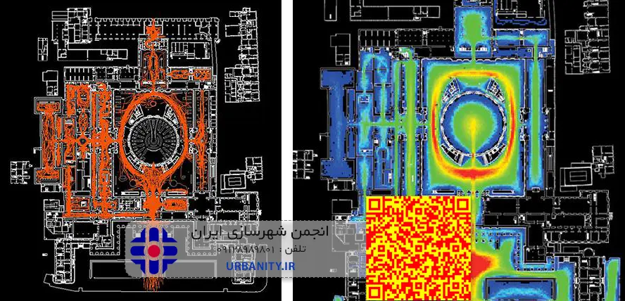 آموزش آنلاین نحوه فضا برای معماران- اسپیس سینتکس space syntax با DepthmapX