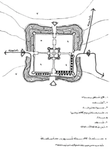 ساخت کالبدی شهر در دوران ساسانی