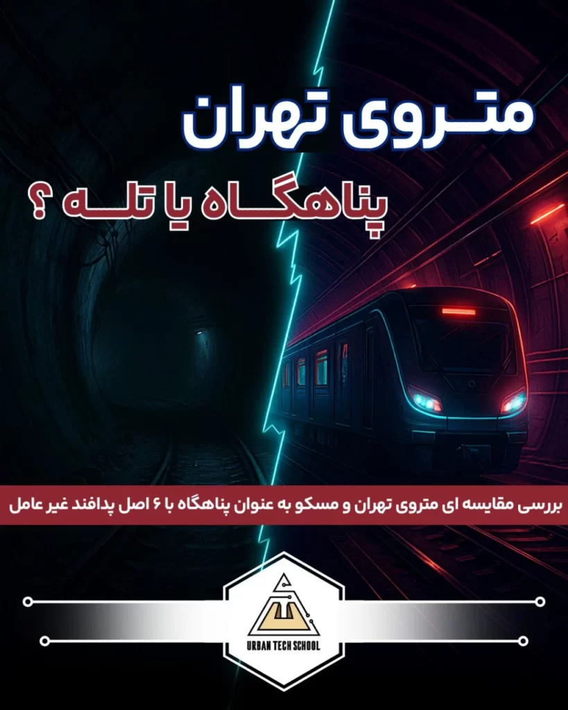 پدافند غیر عامل در مترو مترو تهران پناهگاه یا تله