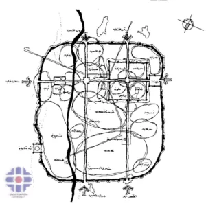 ساخت و سازمان شهر از قرن 7 تا قرن 11 هجری قمری