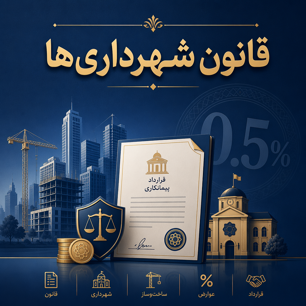 نحوه پرداخت عوارض شهرداری در قراردادهای پیمانکاری | مصوب 1372 1 قانون شهرداری