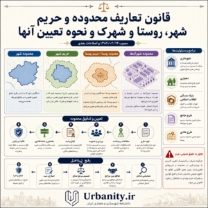قانون تعاريف محدوده و حريم شهر، روستا و شهرك 1384